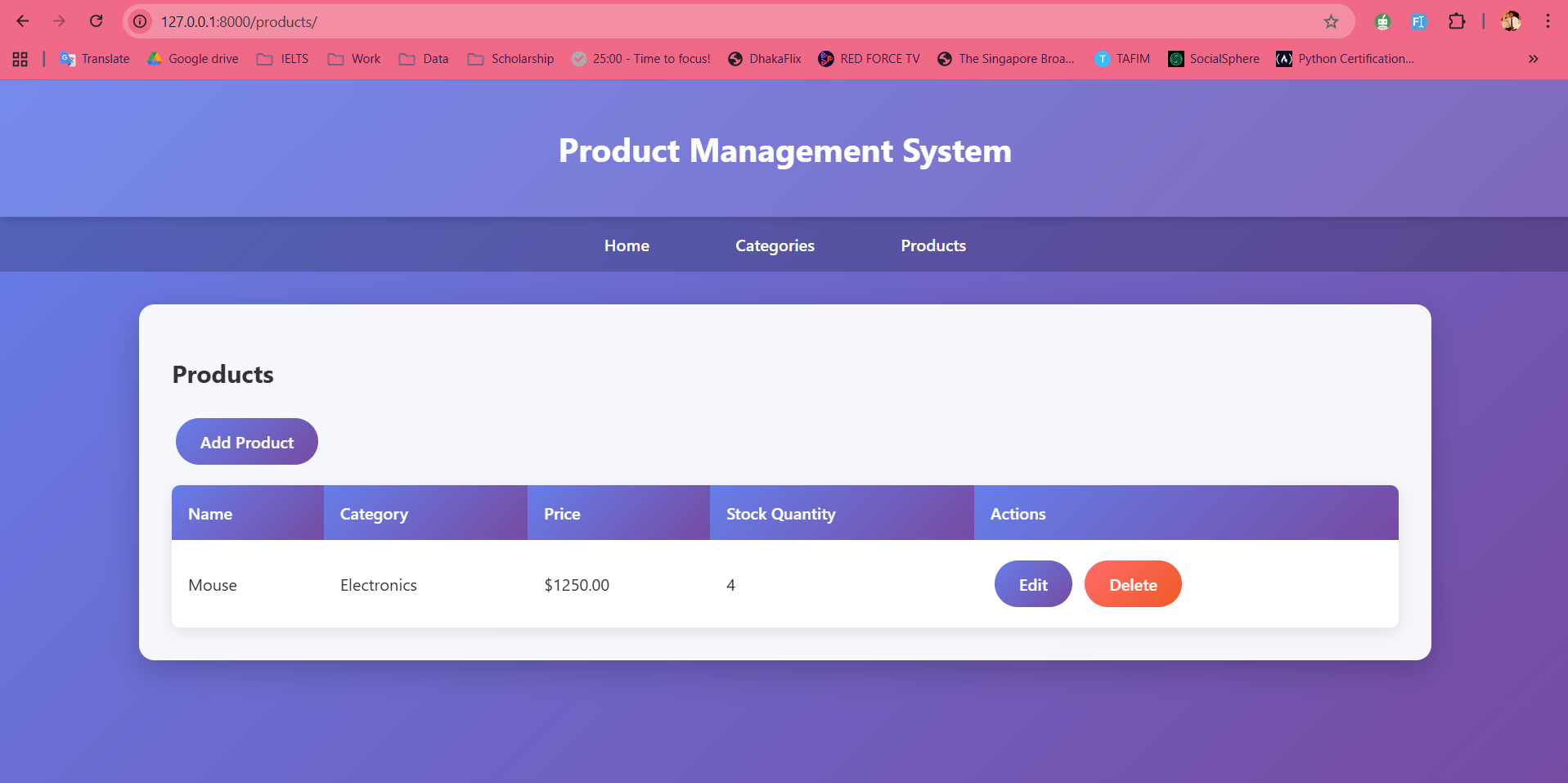 Product-Management-System